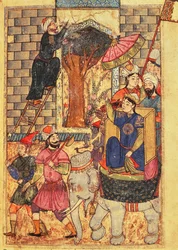 La Sultana saliendo del palacio, del 